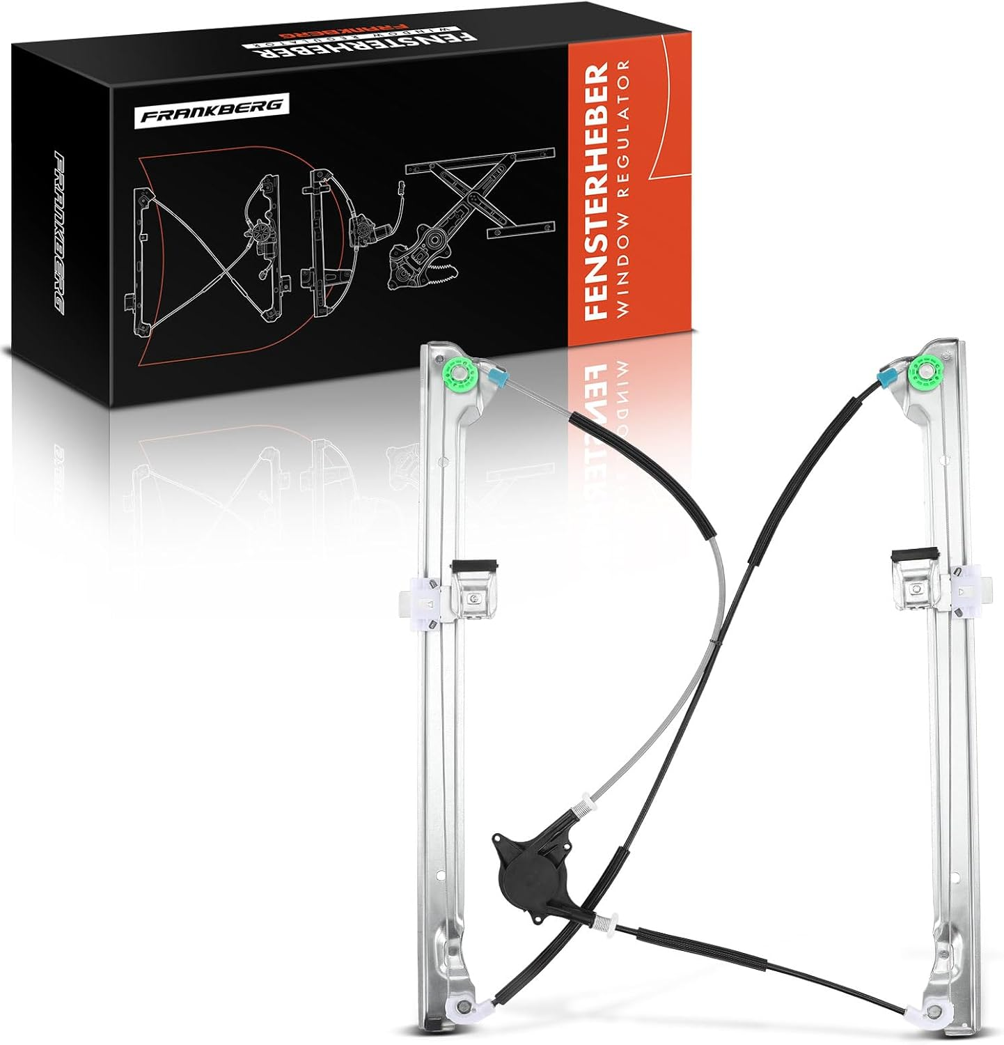 Frankberg Window Regulator Front Right Compatible with Viano/Vito/Mixto Box W639 MPV Bus Box 2003-2011 6397200146 image number 3