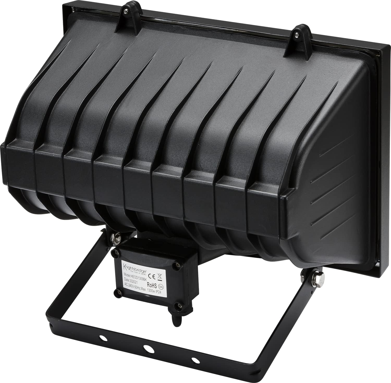 Knightsbridge Outdoor Infared Heater with Mesh Grille in Black, HEOD1309BK Supplied with 3M of Pre Wired Cable + UK Plug image number 5