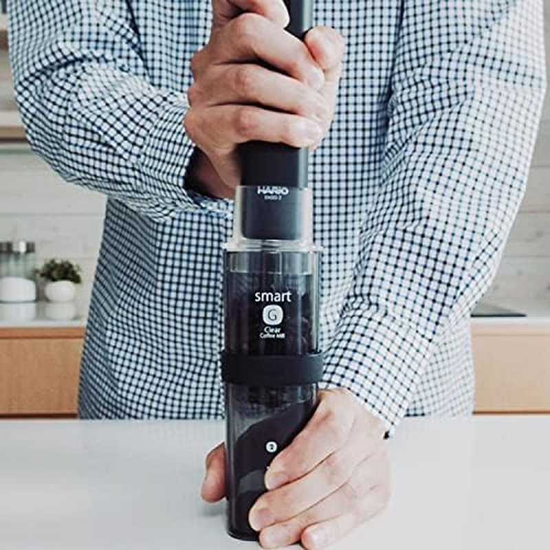 HARIO EMSG-2B Smart G Electric Coffee Grinder, 2-In-1, Hand Grind, Electric Coffee Grinder, Present, Gift image number 2