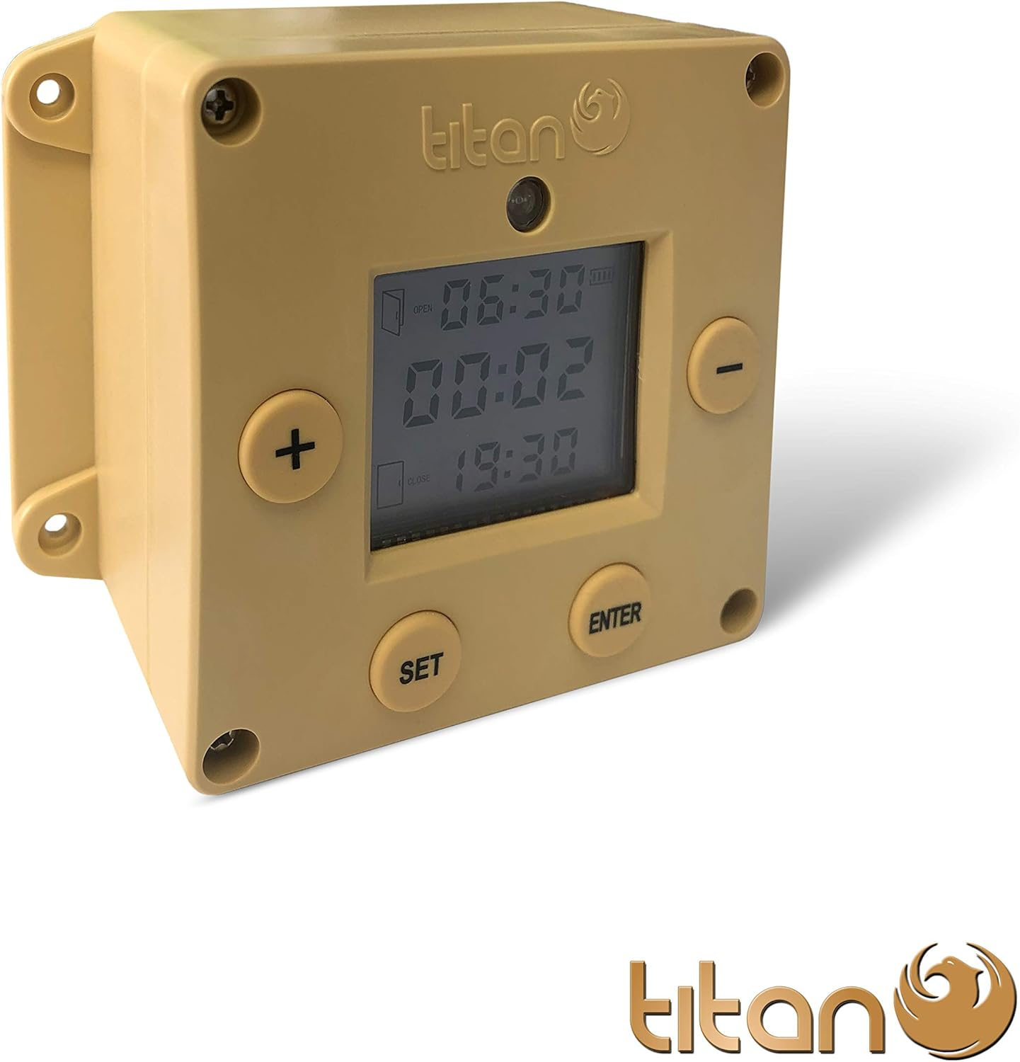 Cube Light Sensor and Timer Chicken Coop Door Opener image number 3