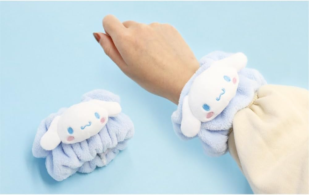 T'S Factory SR-5537808CR Sanrio Characters Hand Scrunchy Cinnamoroll, H2.6 X W 3.9 X D 2.8 Inches (6.5 X 10 X 7 Cm)