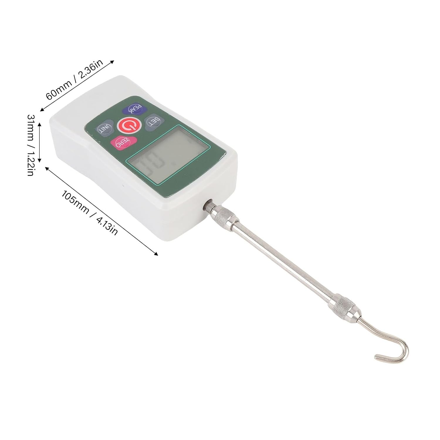 Push Pull Meter Portable Highaccuracy Digitalforce Tester with Clear Backlit Display and Enhancedaccuracy Settings for Industrial Use image number 2