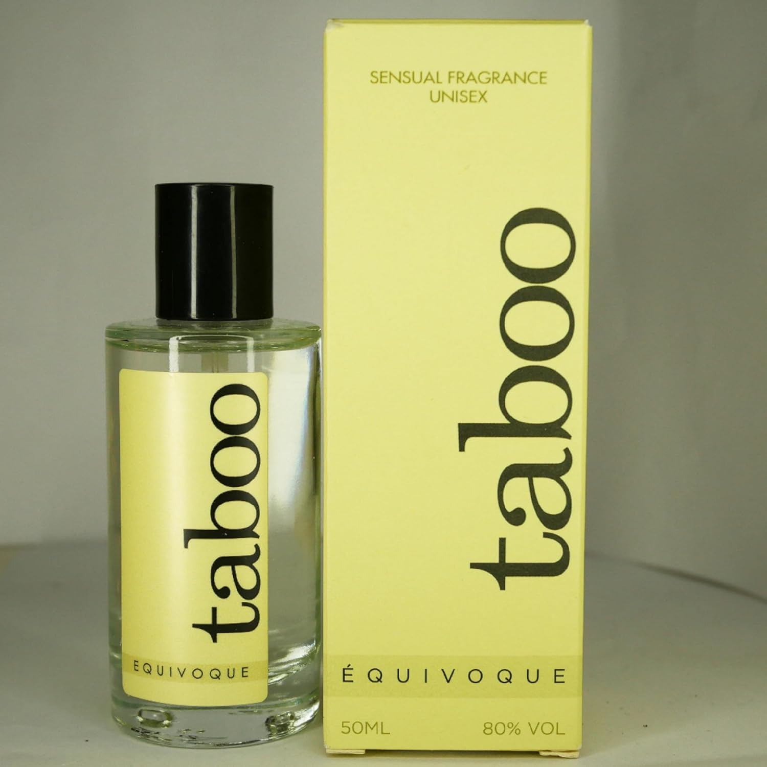 Taboo Equivoque Unisex Pheromones Perfume for Man and Women to Attract the opposite Sex Long Lasting Cologne Men Perfume Excitante Con Feromonas Spray Unisex Para Mujer Y Hombre 50Ml