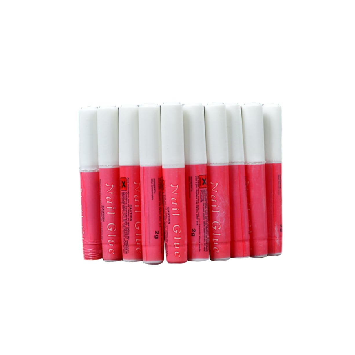 FOMIYES 5Pcs Nail Glue for Acrylic Nails Rhinestones Professional Manicure Tools High Viscosity Odorless Acid Suitable for Home Salon Use