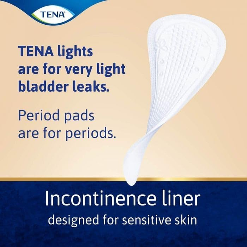 Tena Lights Sensitive 20 Long Liners image number 2