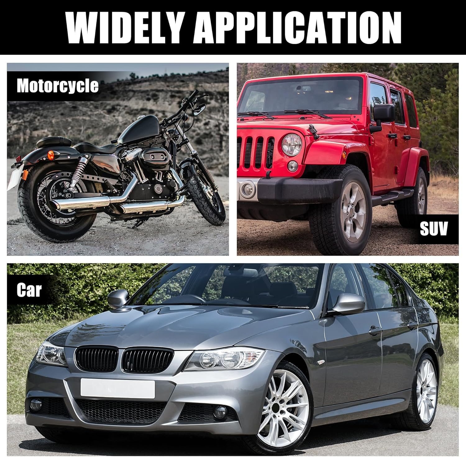 X AUTOHAUX 2Pcs XL Size Aluminum Alloy Universal Turbo Sound Exhaust Muffler Pipe Whistle Car Roar Maker Red image number 5