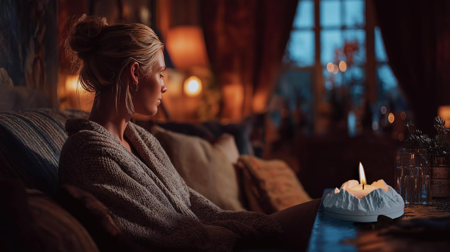 Pearled Candles Sand and Wicks Gift Set Scented Candle Sand Wax with Wick Natural Wax Beads Customized Powder for Candle Making Candle Refill Kit 2 * Natural Fragrance Oils & 2* Free Large Glass Jar image number 6