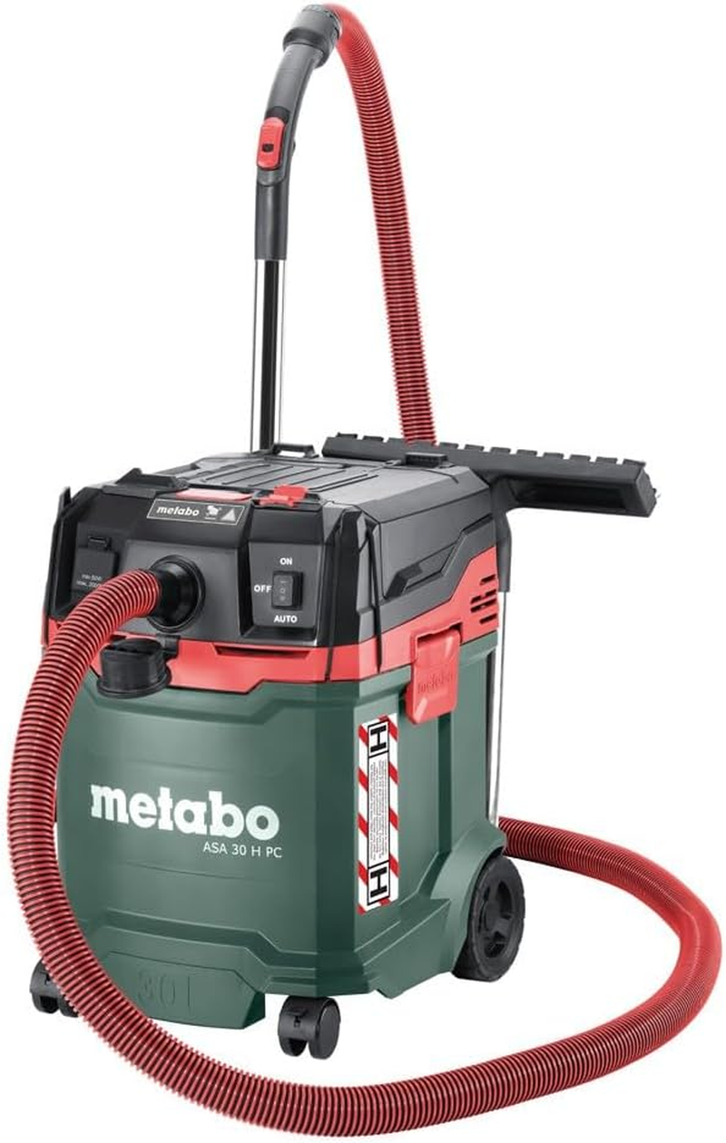 Metabo 1200 W H-Class Wet & Dry Vacuum Cleaner, 30 Litre Container Volume image number 1