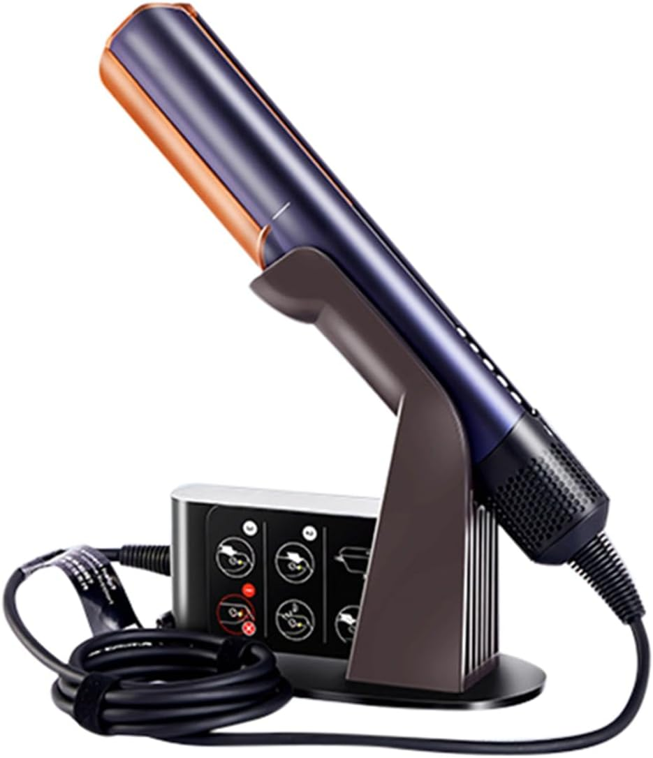 XBERSTAR Metal Holder for Dyson Airstrait HT01 Hair Straightening Vertical Storage Stand Aluminum Alloy Holder with Charger Holder image number 4