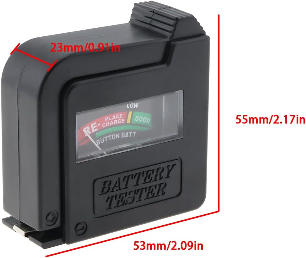 Be in Your Mind BT806 Battery Tester for AA AAA C D 9V 1.5V Button Cell Batteries image number 2