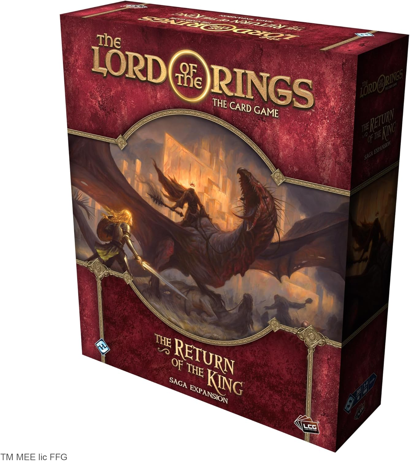 Asmodee North America the Lord of the Rings Return of the King Card Game image number 2
