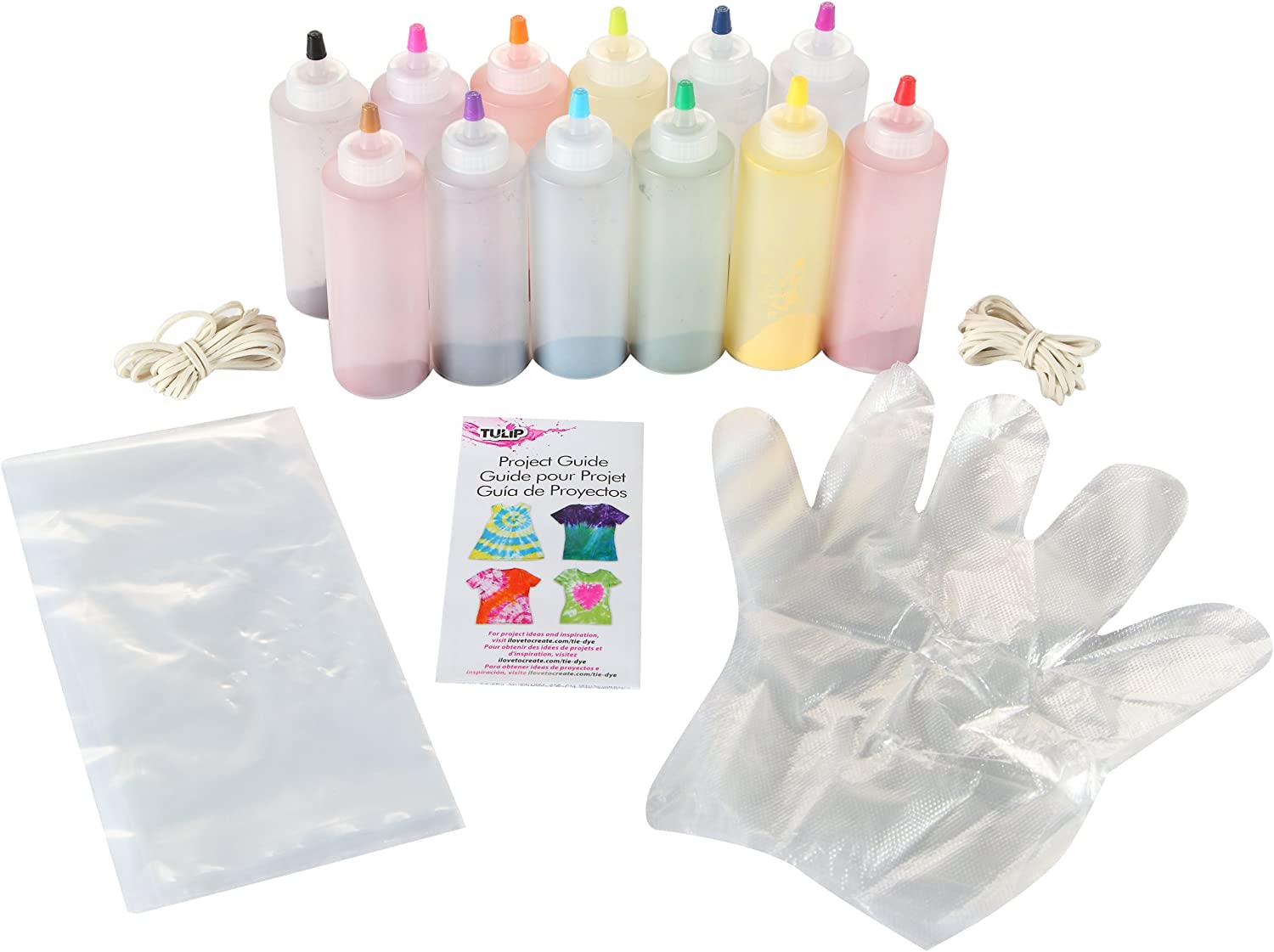 Tulip DC31679 One Step Tie-Dye Kit 12 Colour Superbig