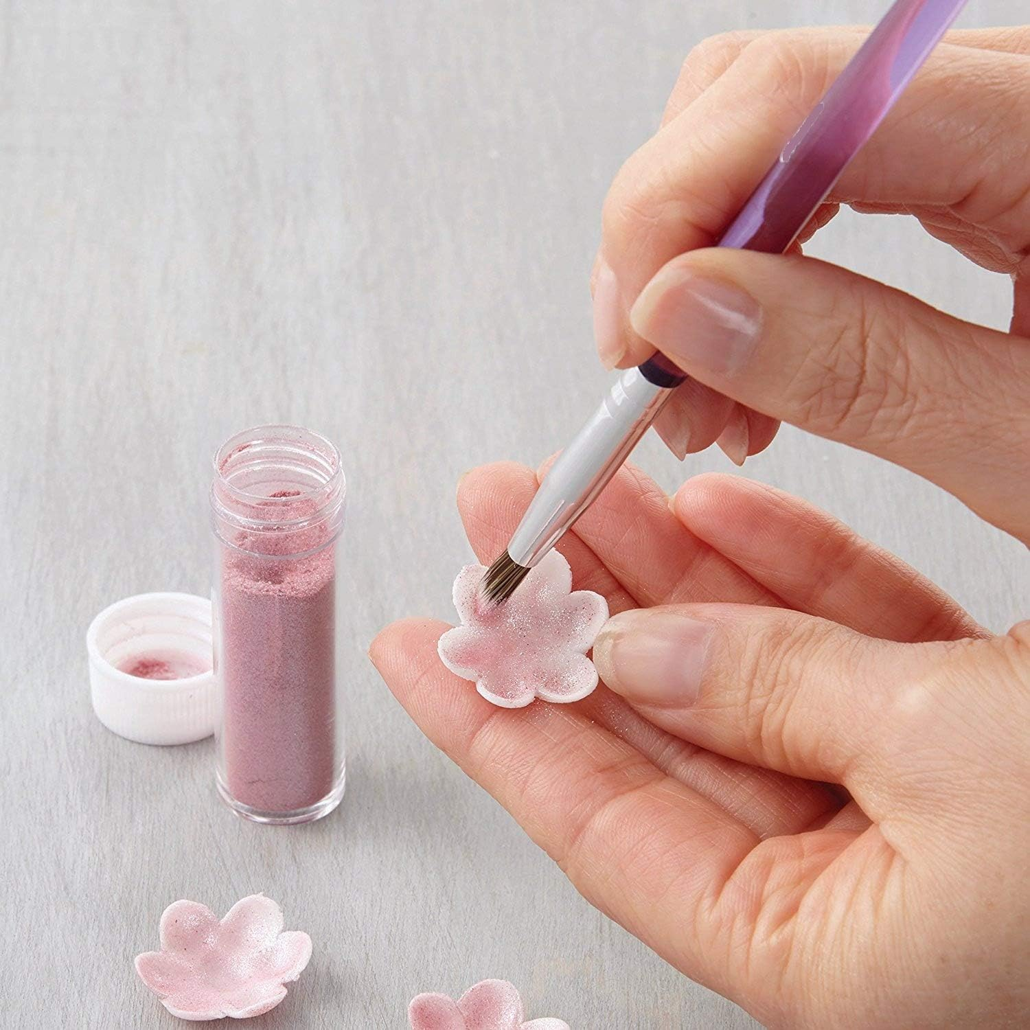 CENZICOM Brush Set Cake Decorating Tools Cookie & Cake Decorating Bakeware Kitchen,5 Pcs image number 4