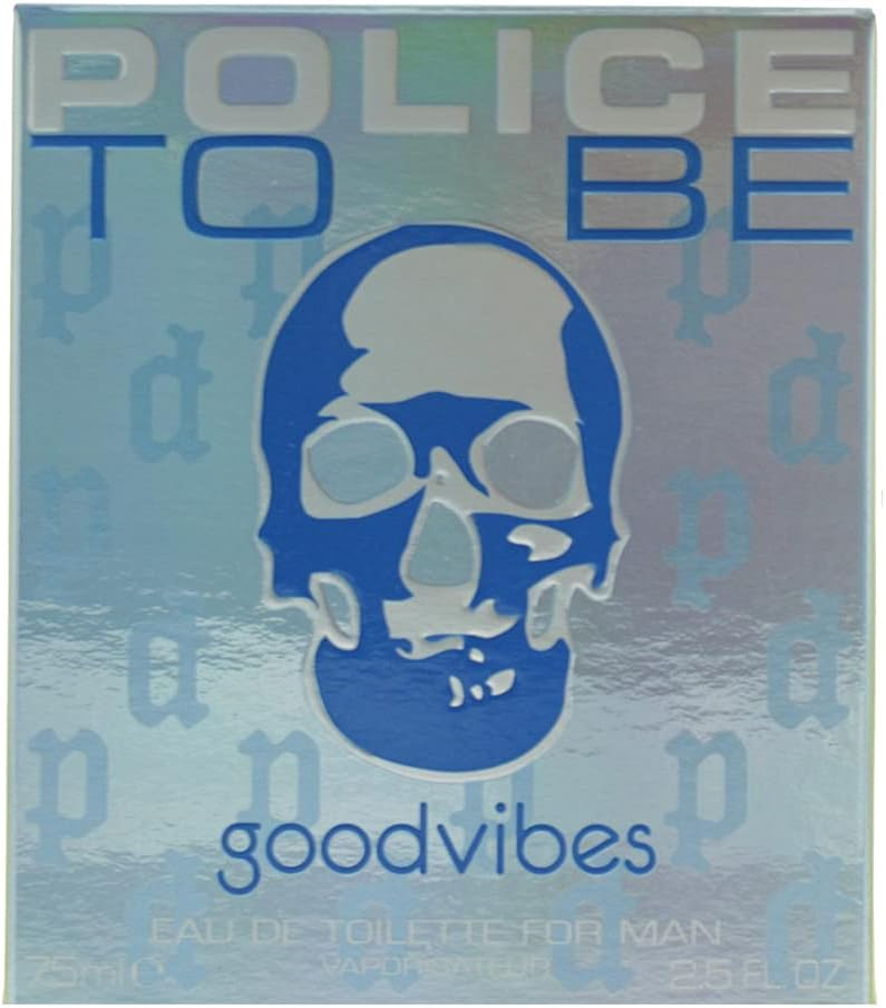 Police to Be Good Vibes by Police for Men - 2.5 Oz EDT Spray image number 1