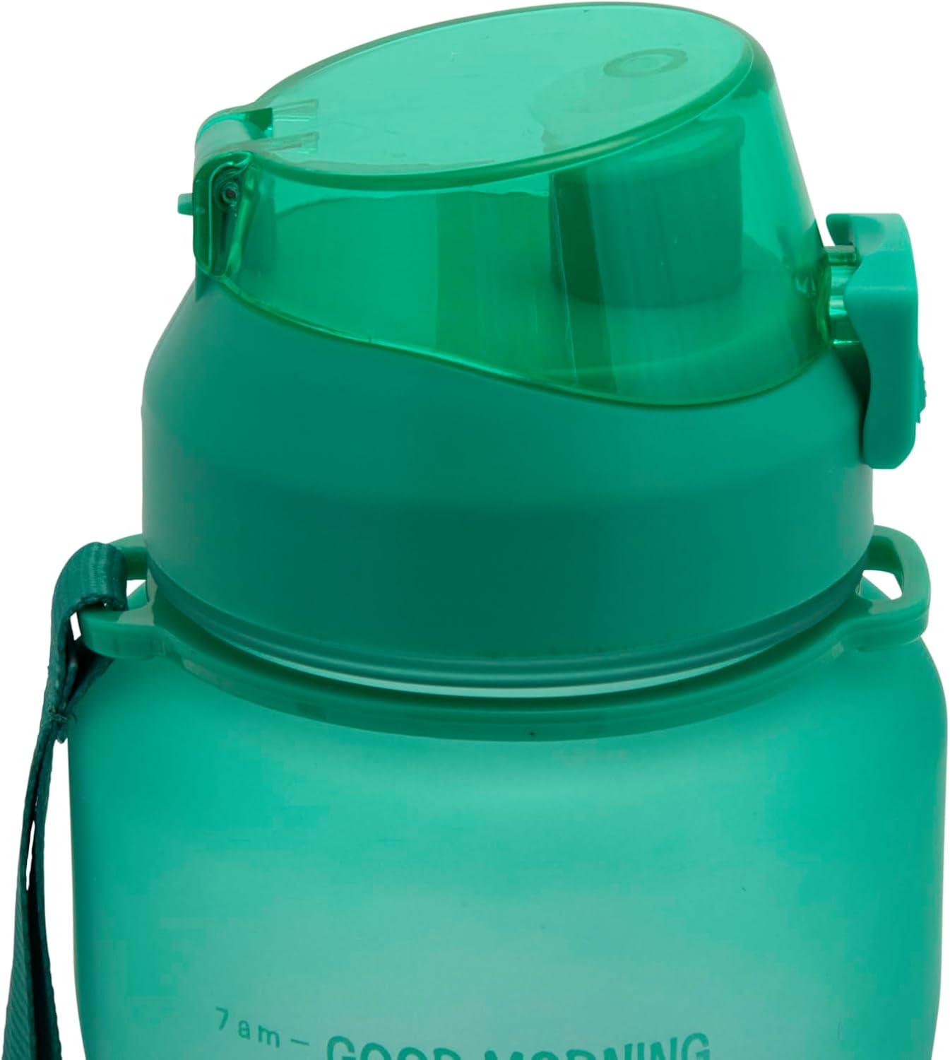 Sips & Gulps Water Bottle, 2000 Ml, BPA and Phthalate Free, Removable Straw, Material PET - Teal - Teal image number 5