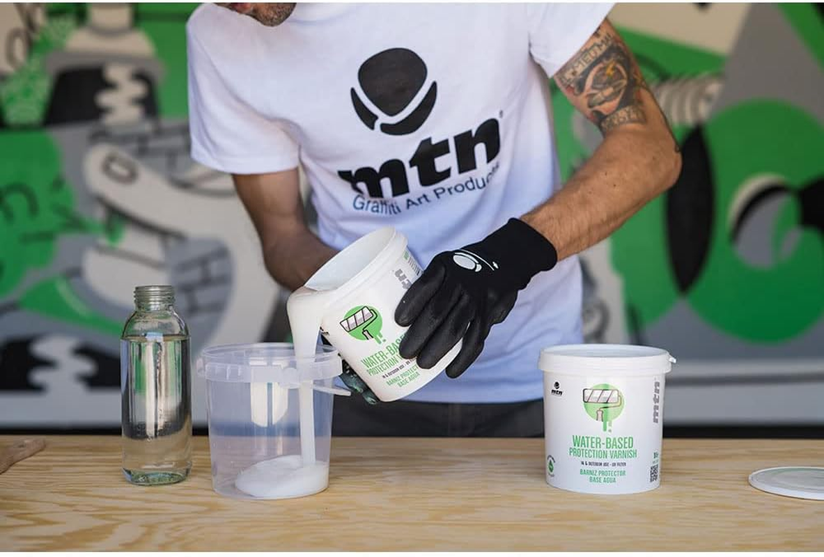 Water Based Mural Protection Varnish - 1L - Gloss Finish