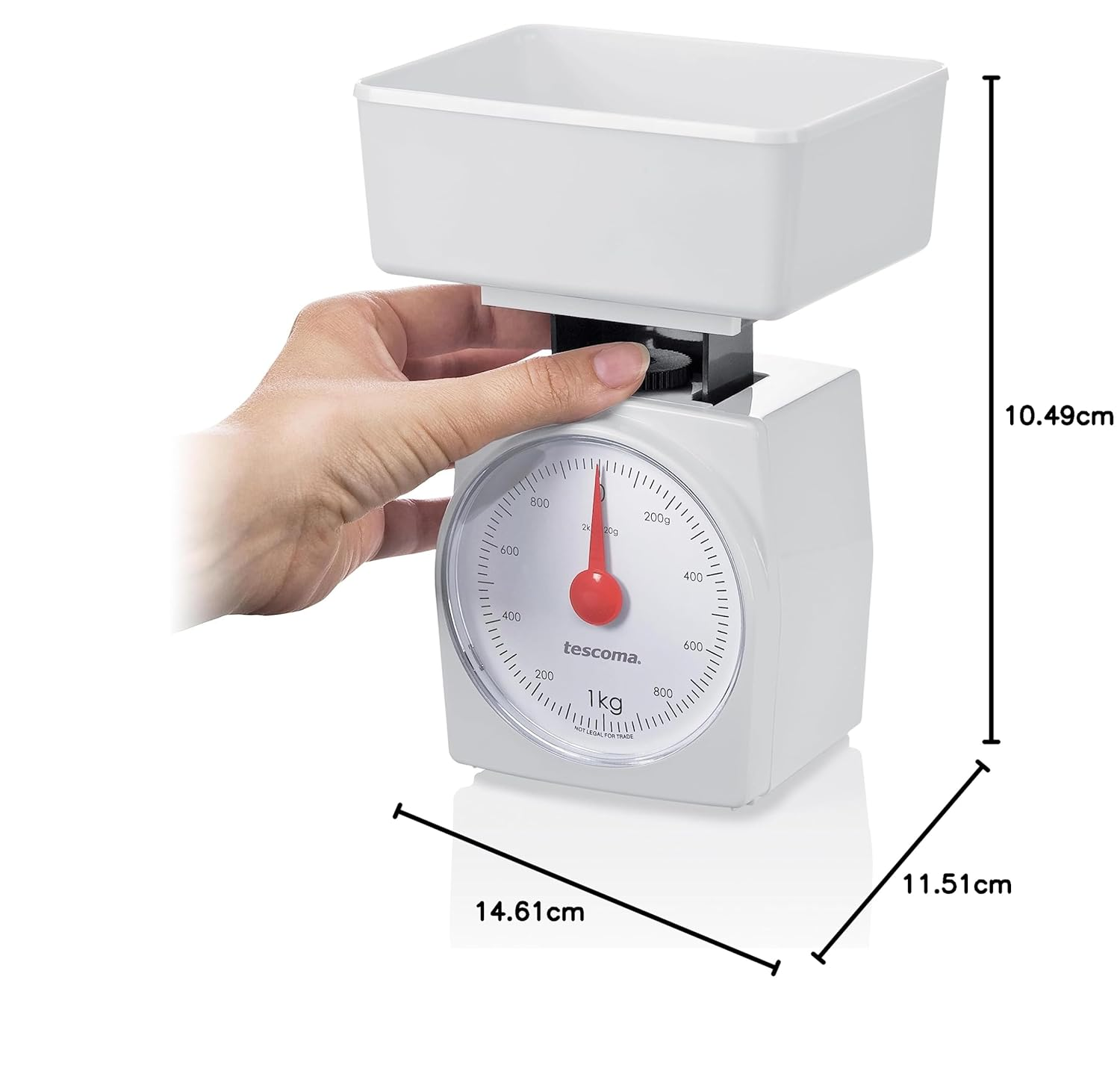 Tescoma Accura Kitchen Scales 2.0 Kg image number 1