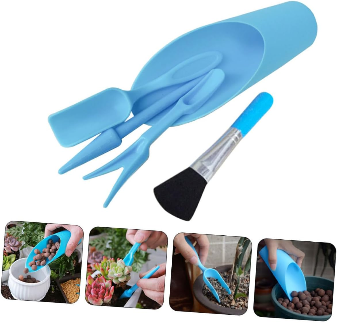 Quality Gardening Tools Small Shovel Spade Multi-Tool Blade for Transplant Gardening image number 6