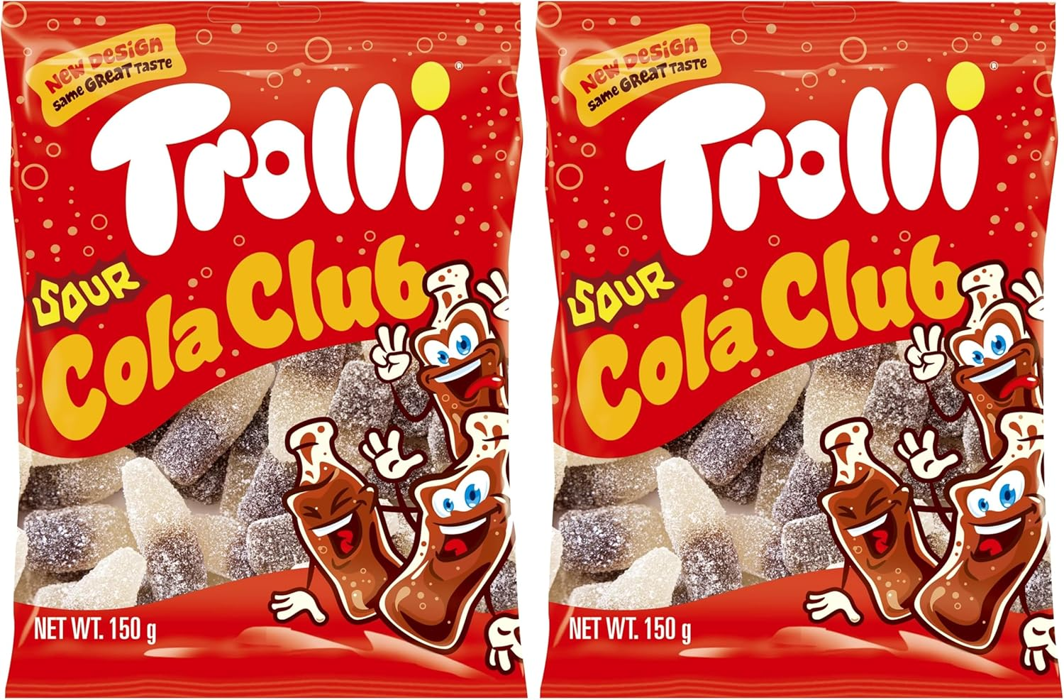 Trolli Sour Cola Bottles Gummi Candy 150 G image number 5