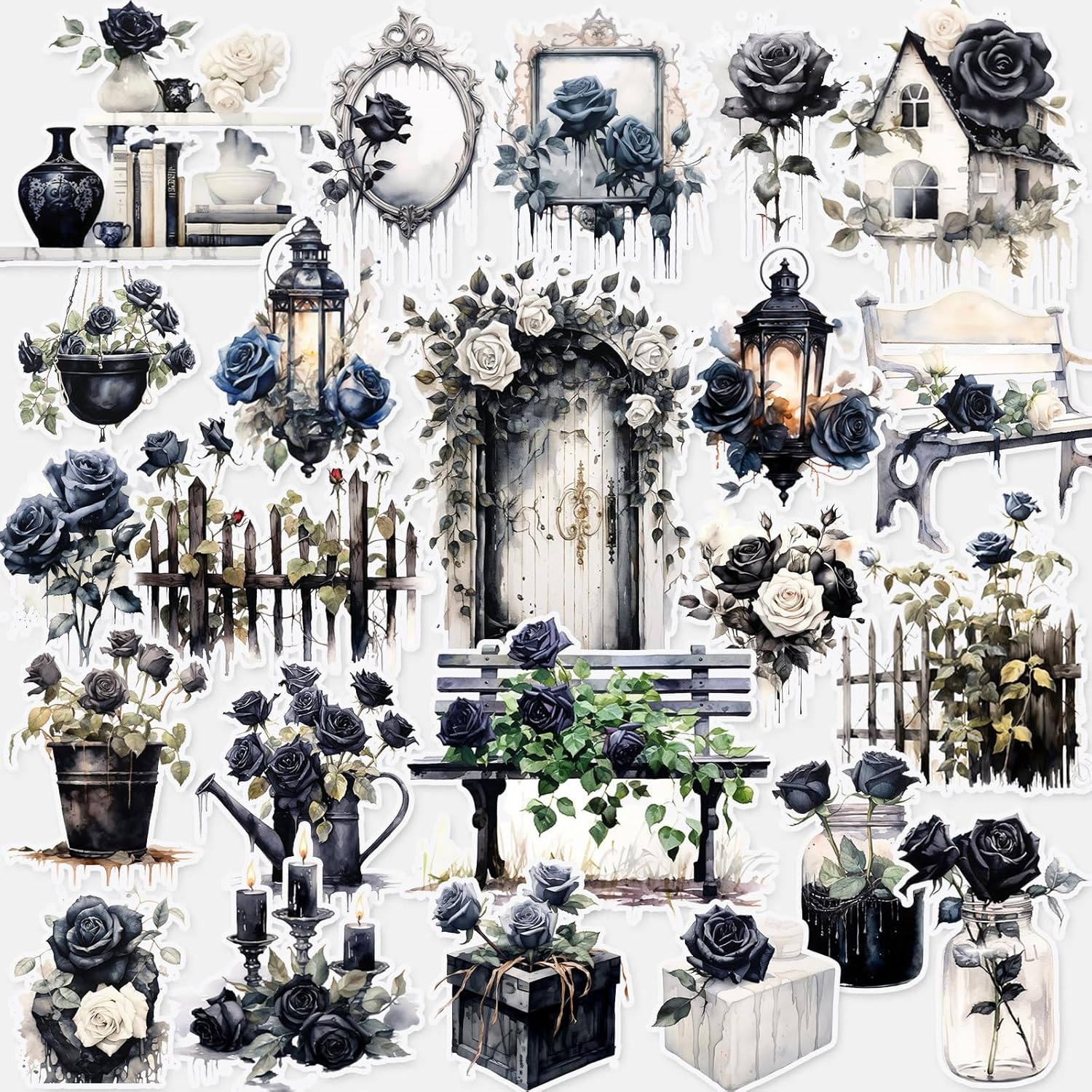 Prstincol 300 Pcs Vintage Travel Stickers Ticket Stickers for Journaling,Luggage Stickers Stub Stickers Vintage Stickers for Junk Journal Crafts Laptop Water Bottle Album Scrapbook