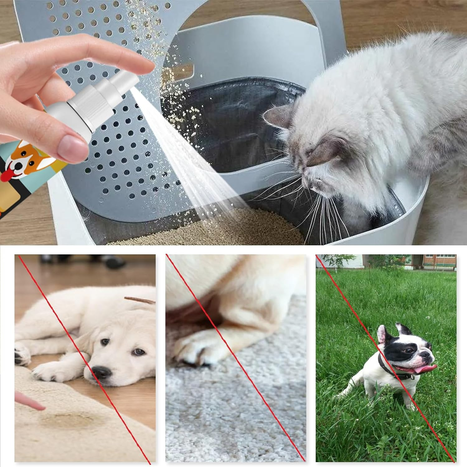 Potty Training Spray, Pet Potty Training Spray, Dog Attractant Spray, Puppy Potty Training Spray, Dog Toilet Training Aid, Dog Potty Training Spray, Potty Here Training Aid Spray image number 1