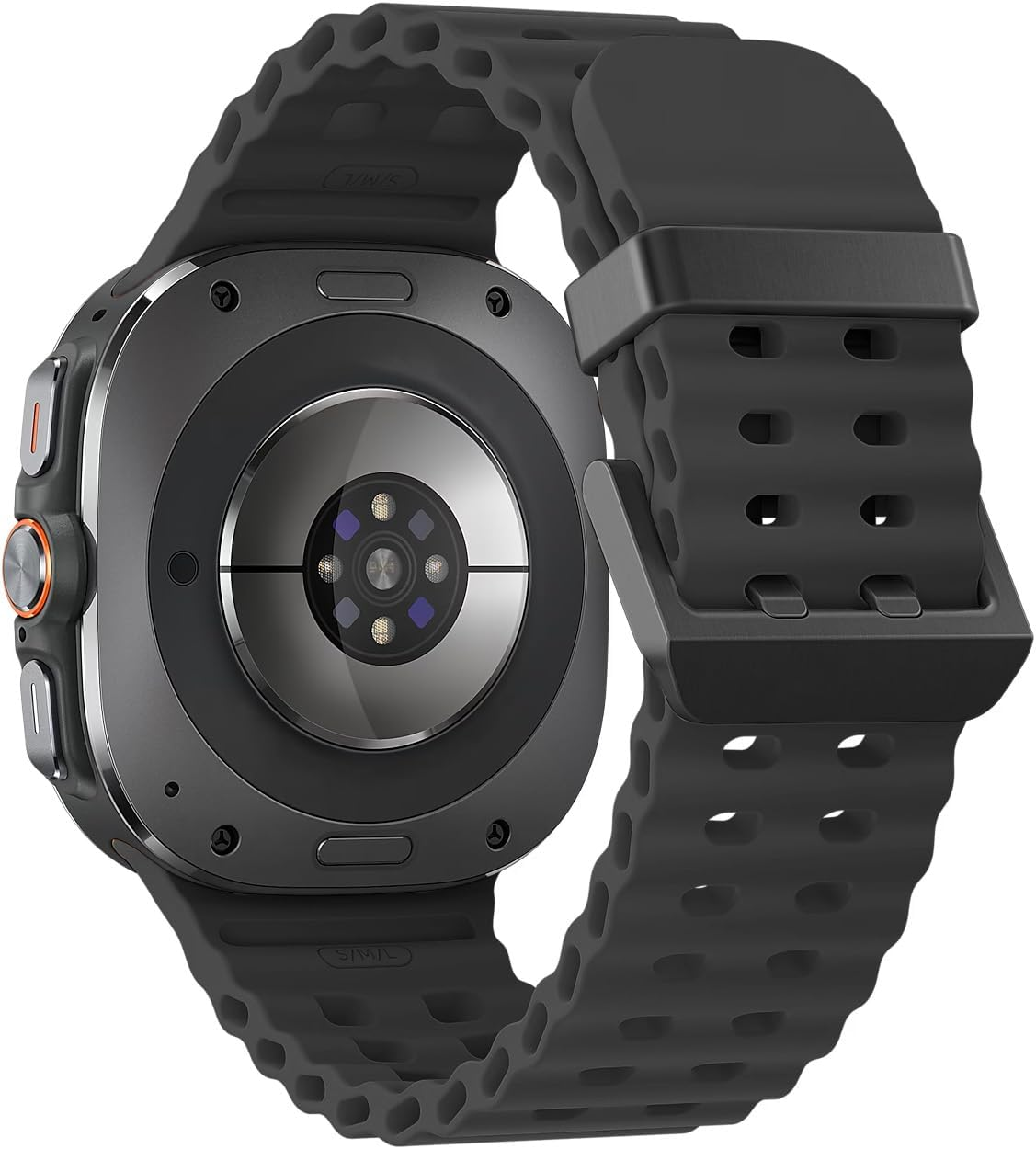 Ocean Bands for Samsung Galaxy Watch Ultra 2/Ultra 2025 2024 Women Men,Silicone Breathable Bracelet Wristband for Samsung Galaxy Watch 8/7 Ultra 47Mm