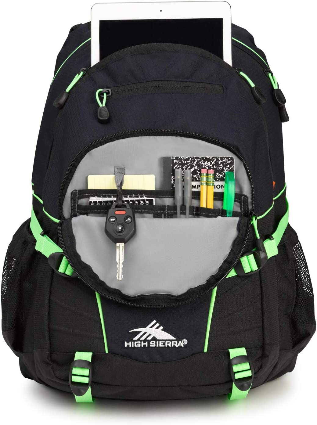 High Sierra Loop Backpack - Black image number 3