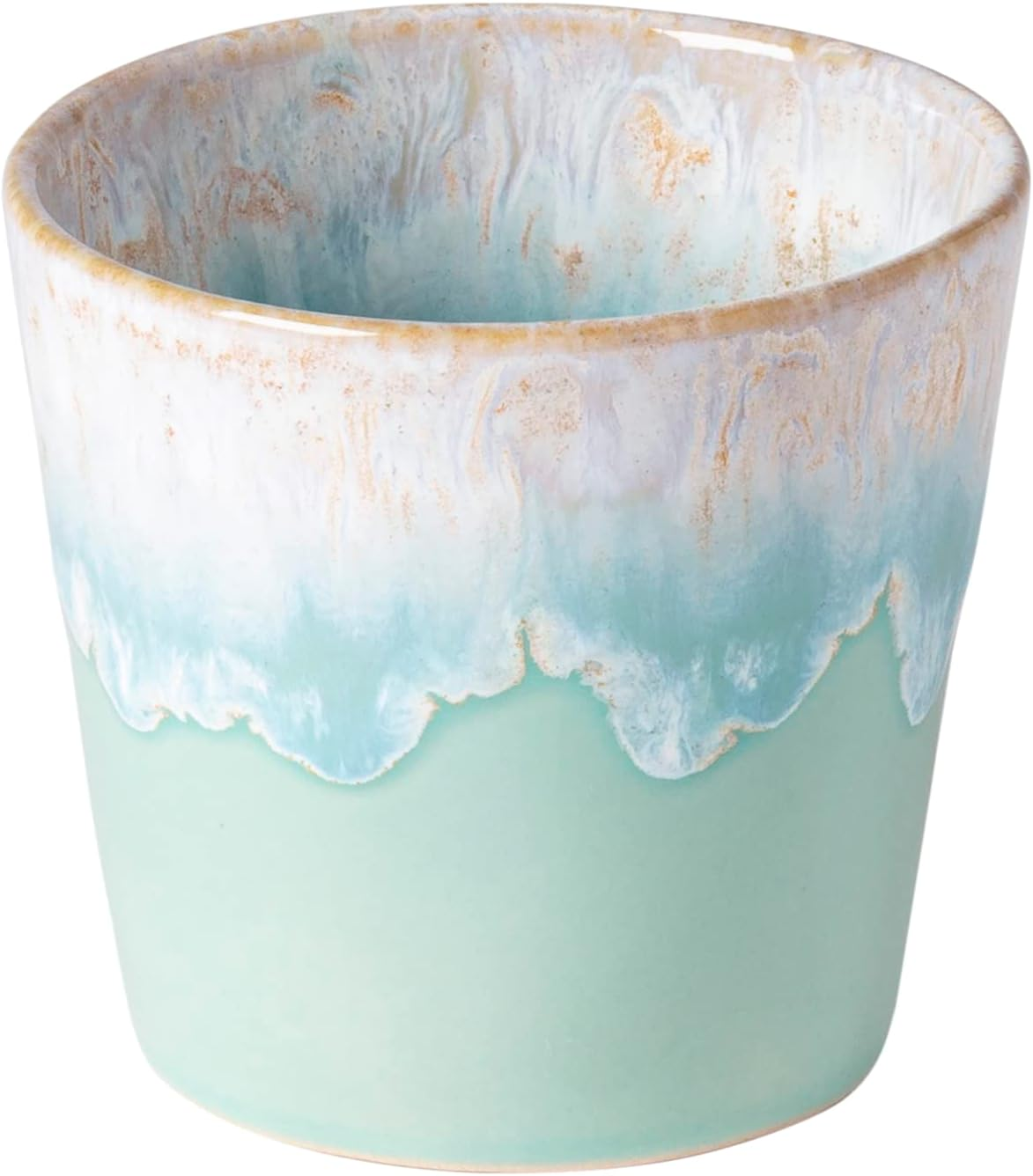 Costa Nova LSC081AQ Free Cup, M, Coffee, Approx. 7.4 Fl Oz (210 Ml), Grespresso, Aqua, Light Blue, Dishwasher Safe, Microwave Safe