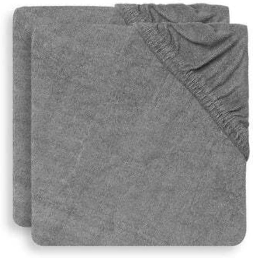 Jollein 2550-503-00095 Terry Changing Mat 50 X 70 Cm Ash Green (Pack of 2) Green 318 G
