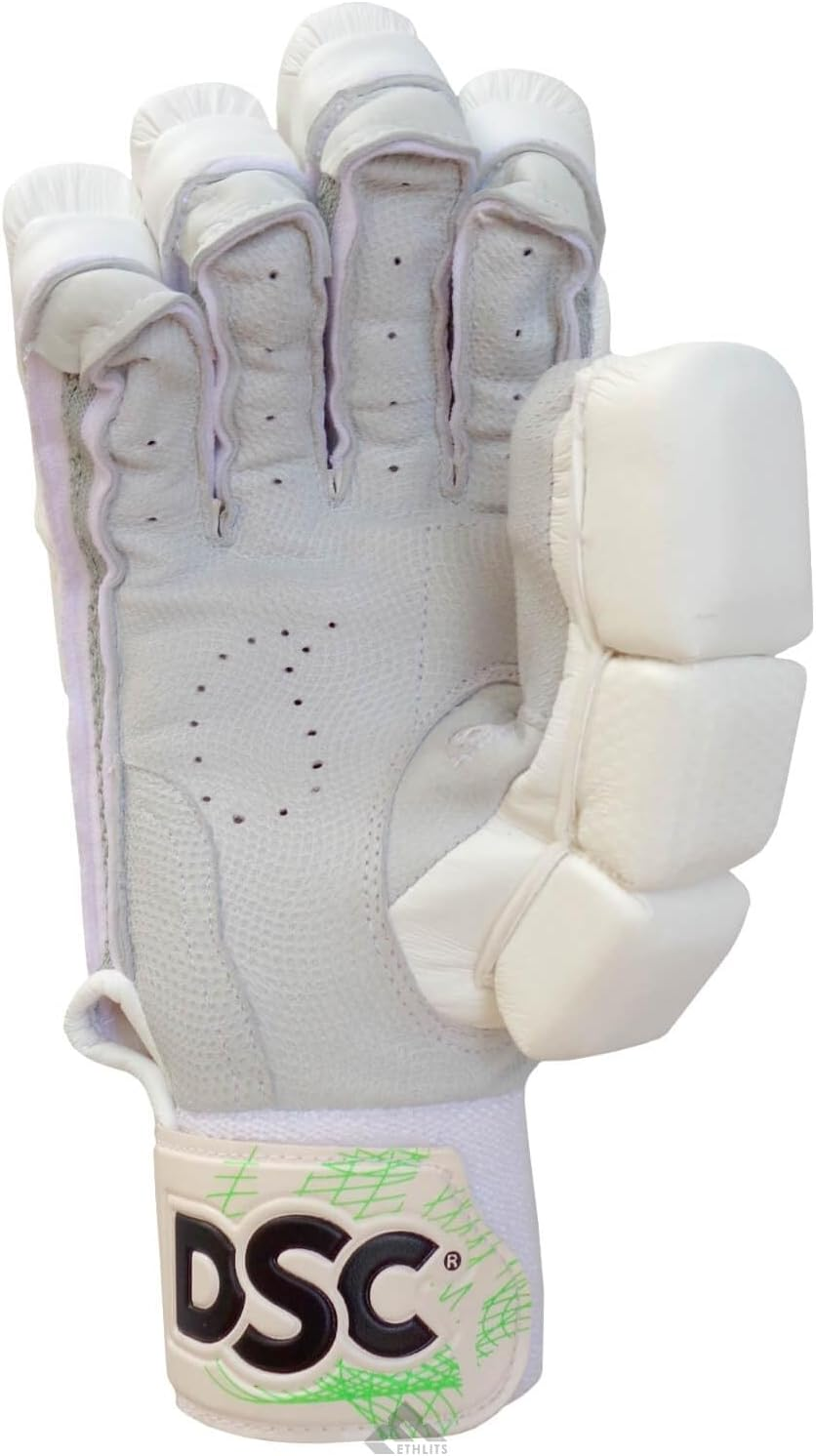 DSC Split Player Batting Gloves for Mens White, Right Hand image number 3