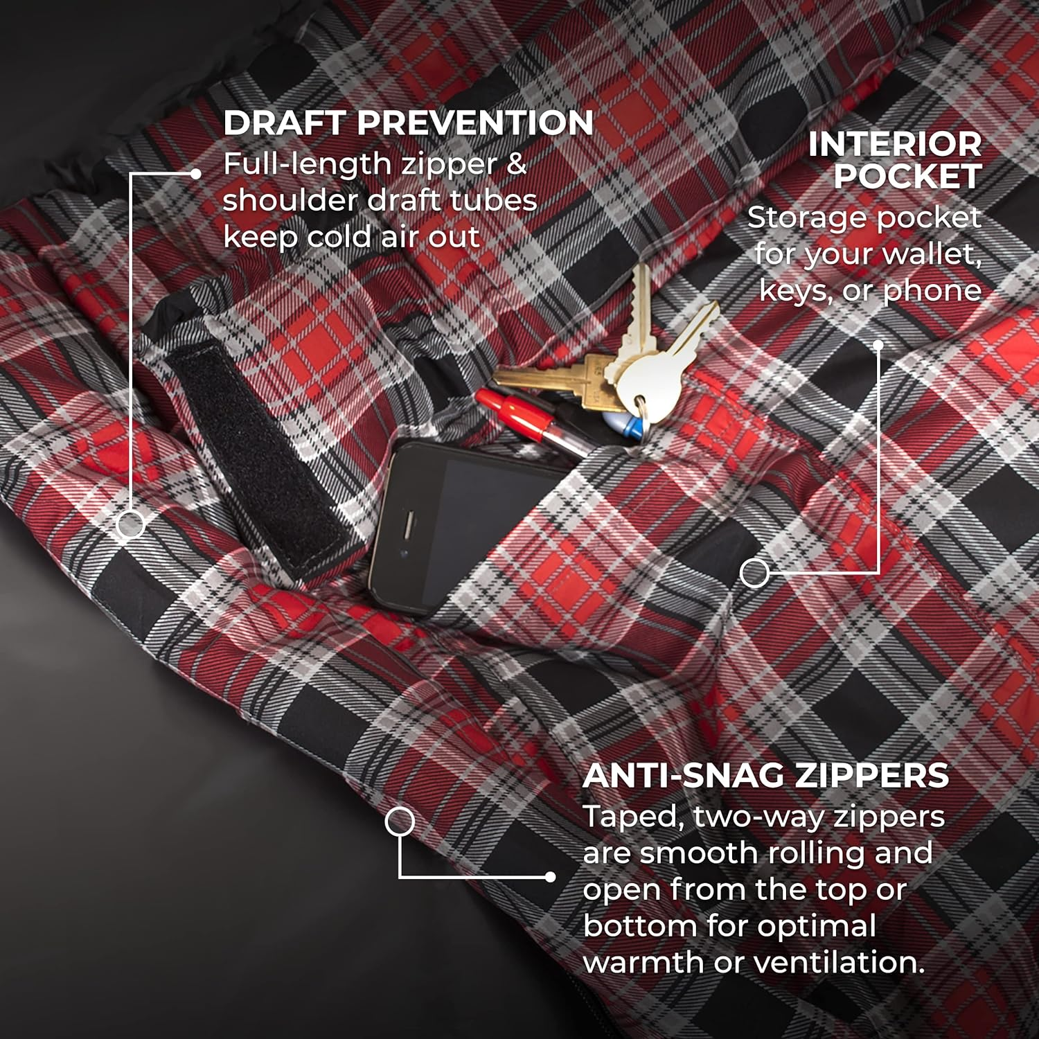 TETON Sports Celsius XL -32C/-25F Sleeping Bag; Sub 0 Degree Sleeping Bag Great for Cold Weather Camping