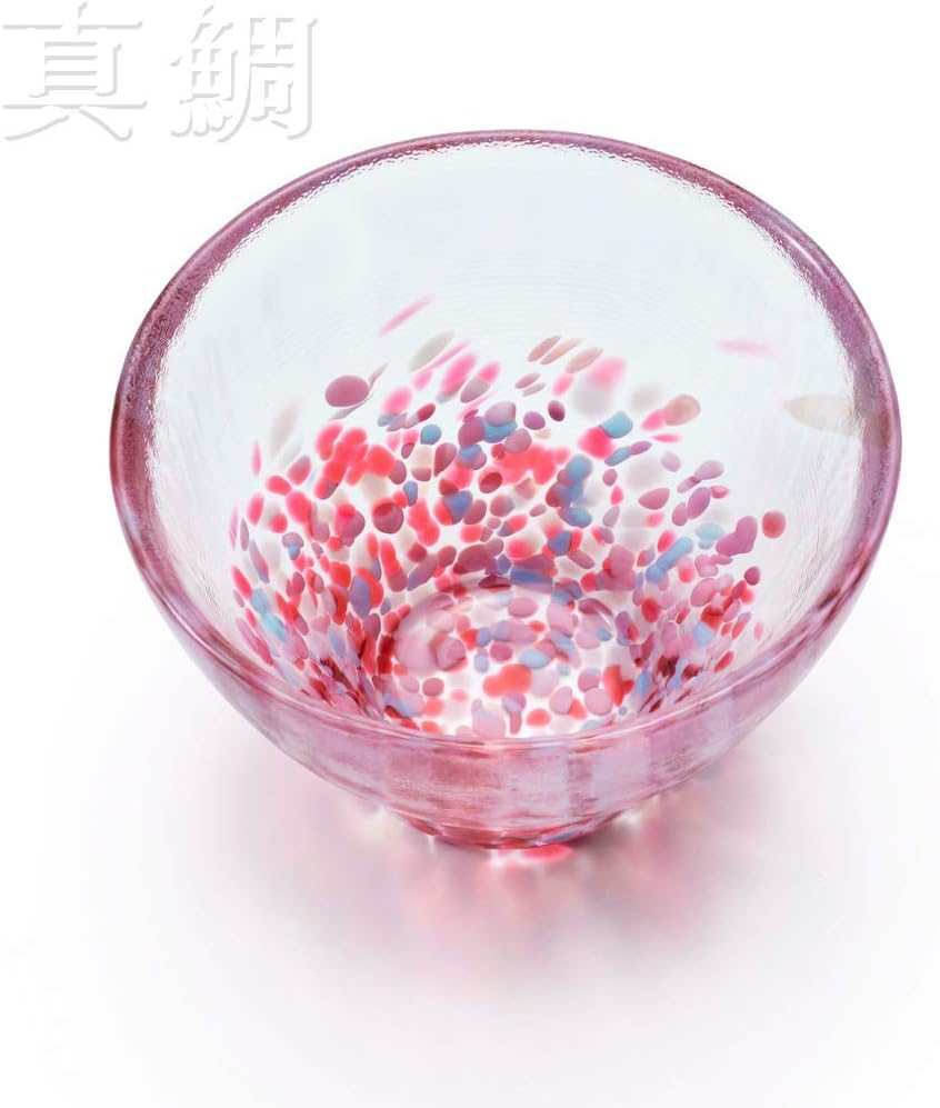 ADERIA FS71593 Tsugaru Vidro Aomori Aomori Aomori Choco Gift Set, 4-Piece Gift Set, Includes Gift Box, Made in Japan, Japanese Sake, Glass, Cold Sake, Boar Mouth, Sake Bottle, Guinomi, Drinking, - Red Snapper image number 3