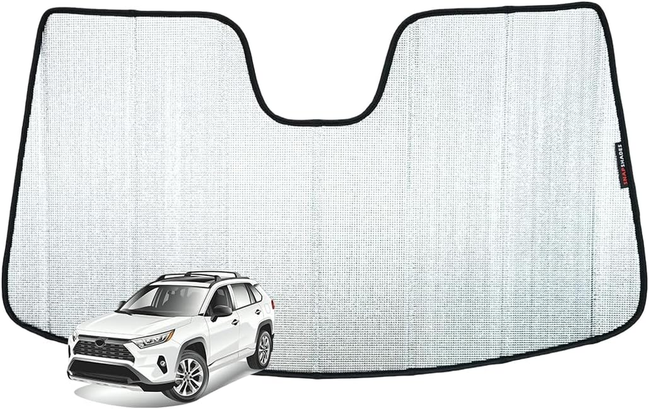 Genuine SNAPSHADES Front Windscreen Sun Shade for Toyota RAV4 5Th Gen | Suzuki across (XA50; 2018-Present) image number 4