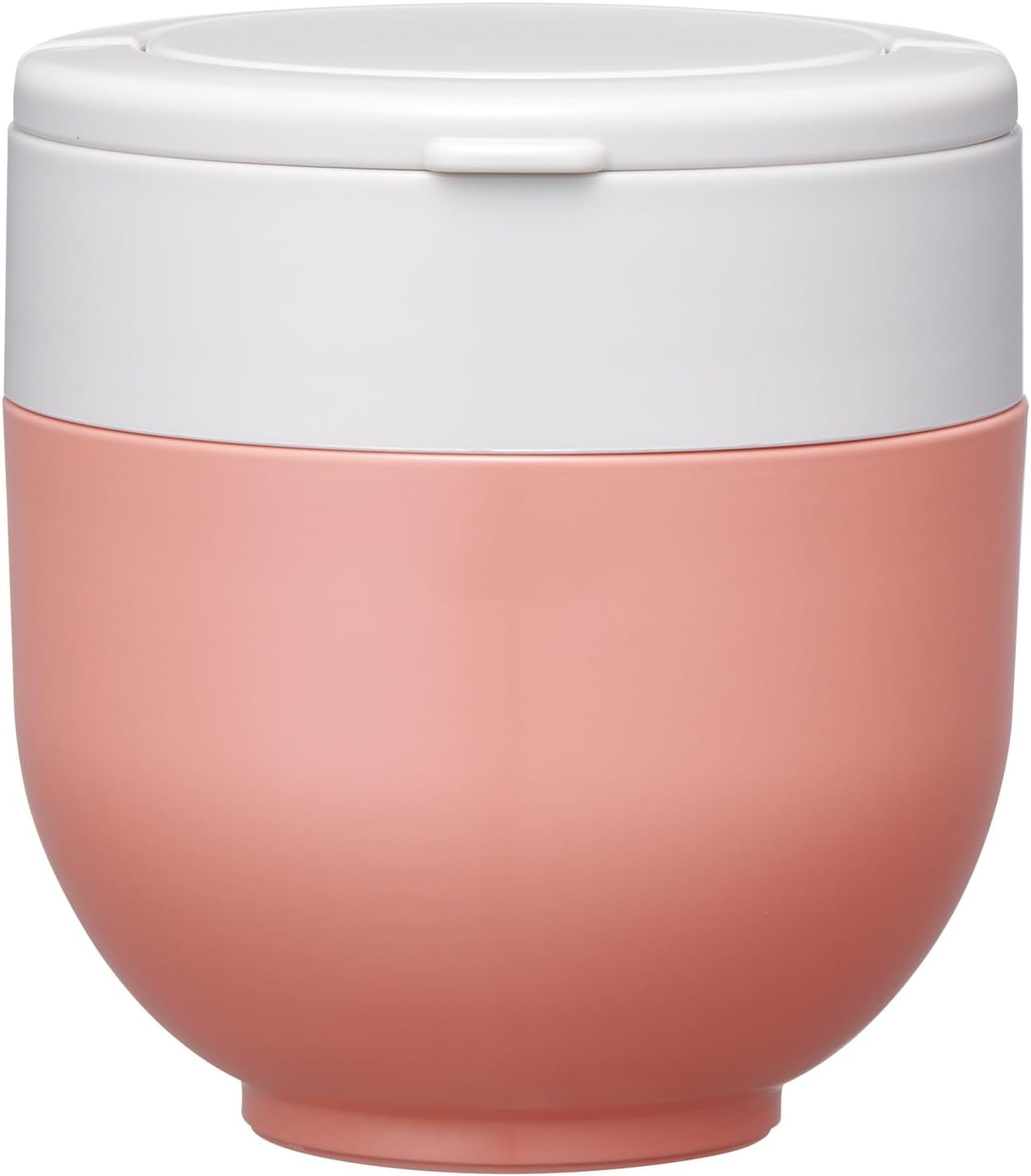 Skater LDNO6AG Insulated Lunch Jar, 19.4 Fl Oz (540 Ml), Includes Folding Handle, Antibacterial, Terracotta Orange image number 1