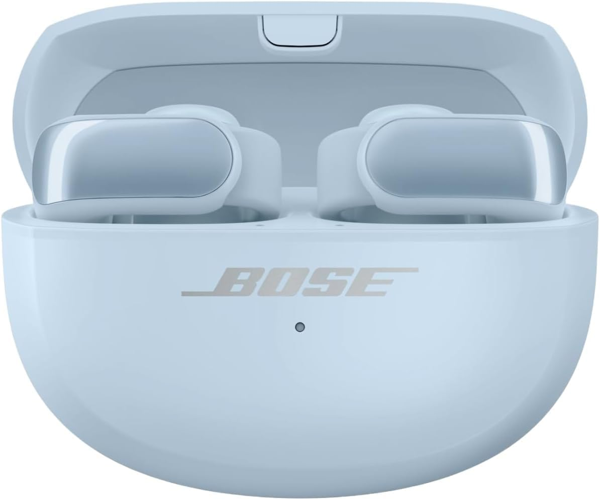 Bose Ultra Open Bluetooth Earbuds with Openaudio Technology, Open Ear Wireless Earbuds, up to 48 Hours of Battery Life, Moonstone Blue - Limited Edition Colour image number 4