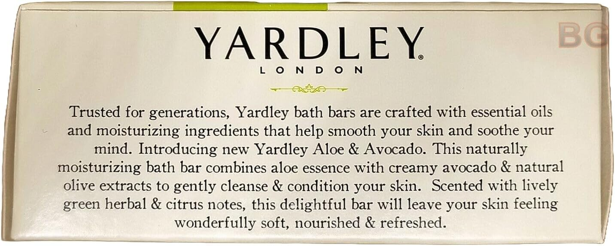 Yardley London Naturally Moisturising Bath Bar Aloe & Cucumber 130Ml - Buy Packs and save (Pack of 4) image number 5