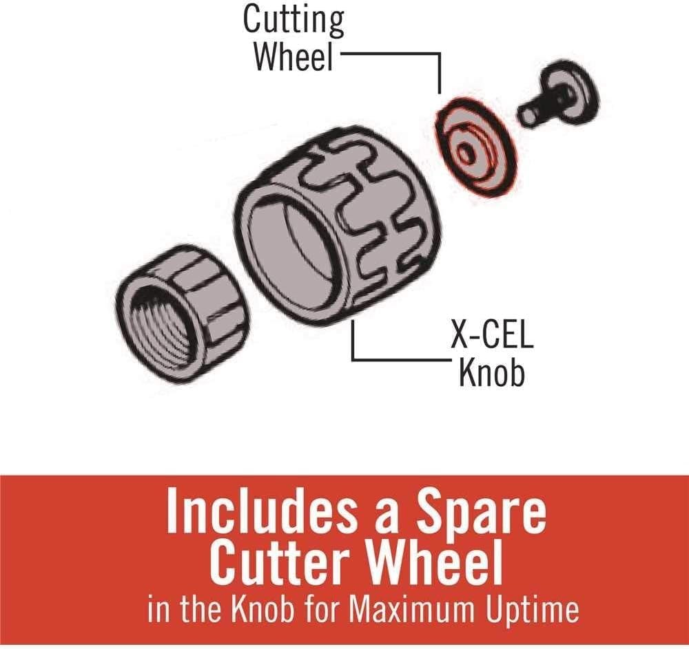 RIGID 31622 Model 150 Constant Swing Tubing Cutter, 1/8-Inch to 1-1/8-Inch Tube Cutter image number 3