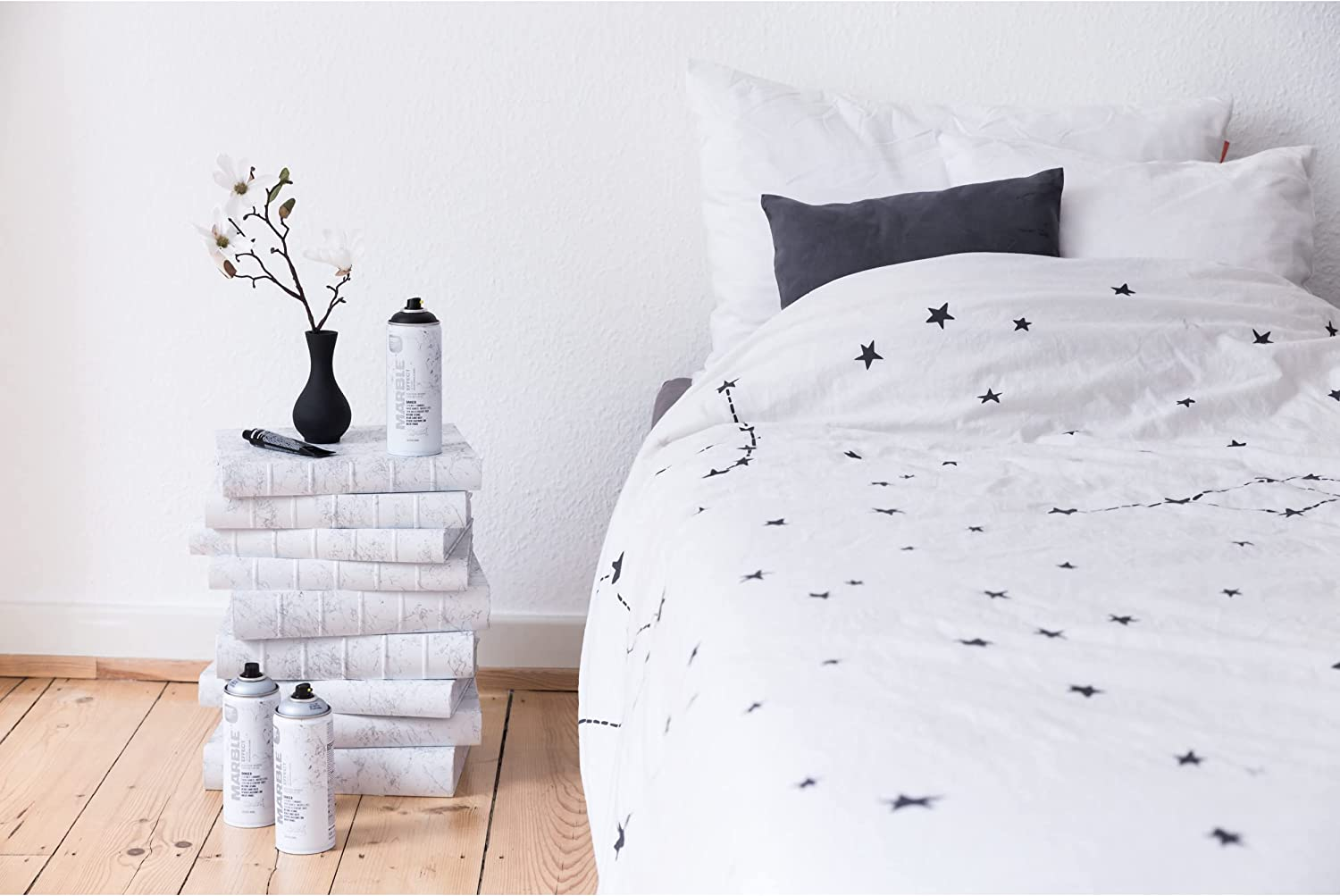 Montana Cans Marble Effect Spray Paint, 400 Ml, White image number 1