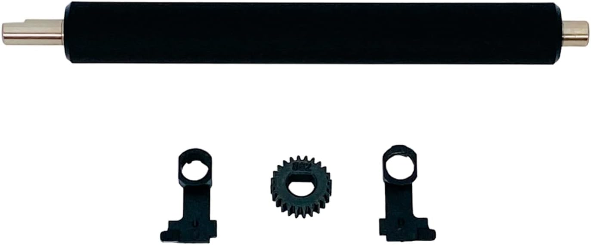 105934-034 Platen Roller with Bearings and Gear Compatible for Zebra GK420D GX420D GK430D GX430D ZP450 ZP500 ZP505 ZP550 Thermal Label Printer image number 3