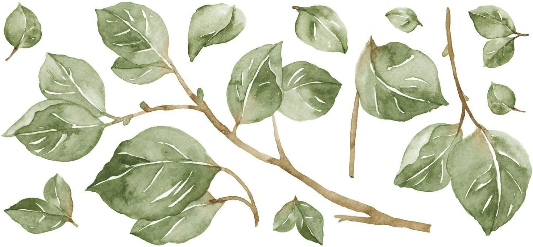 Roommates RMK4080GM Leaf Twig Peel and Stick Giant Wall Decals image number 1