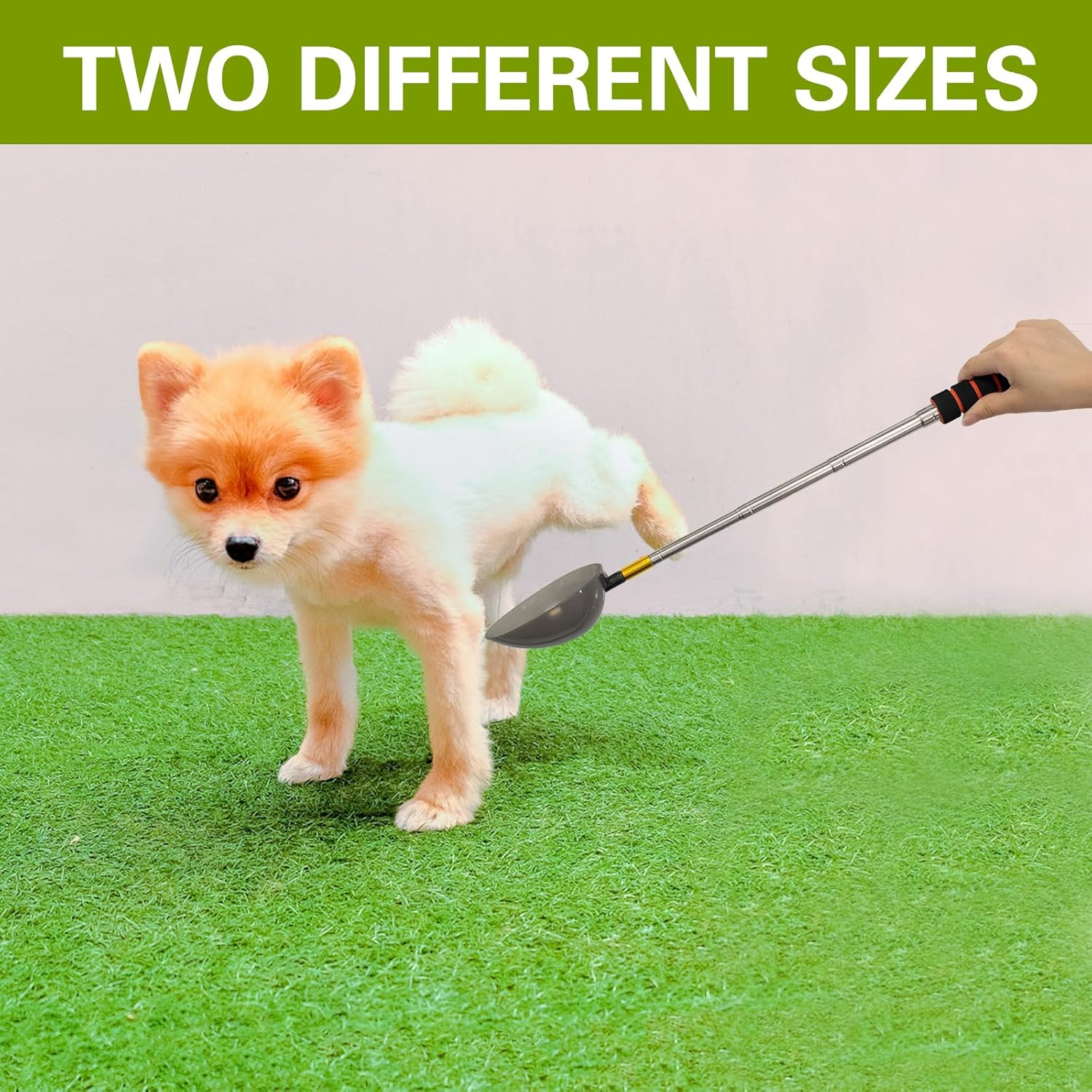 Qotang Pet Urine Collector, Urine Collector for Dogs and Cats, Telescopic Urine Collector for Dogs, Pet Urine Stick, Urine Sample Catcher, Reusable Dog Urine Collector image number 5