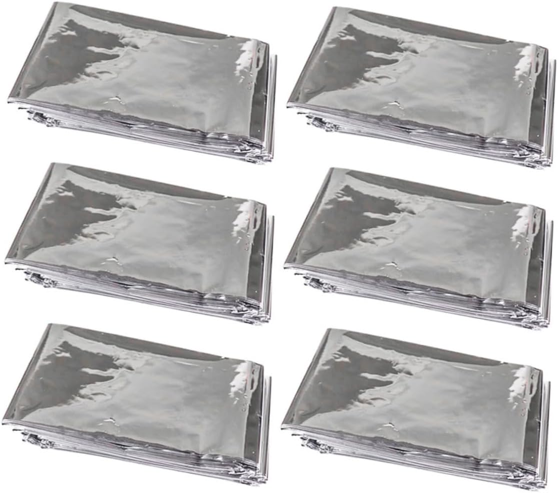 SUPVOX 6Pcs Reusable Greenhouse Reflective Film for Garden Plants Dual-Sided Sturdy Emergency Treatment Cover for Plant Growth and Wind image number 4