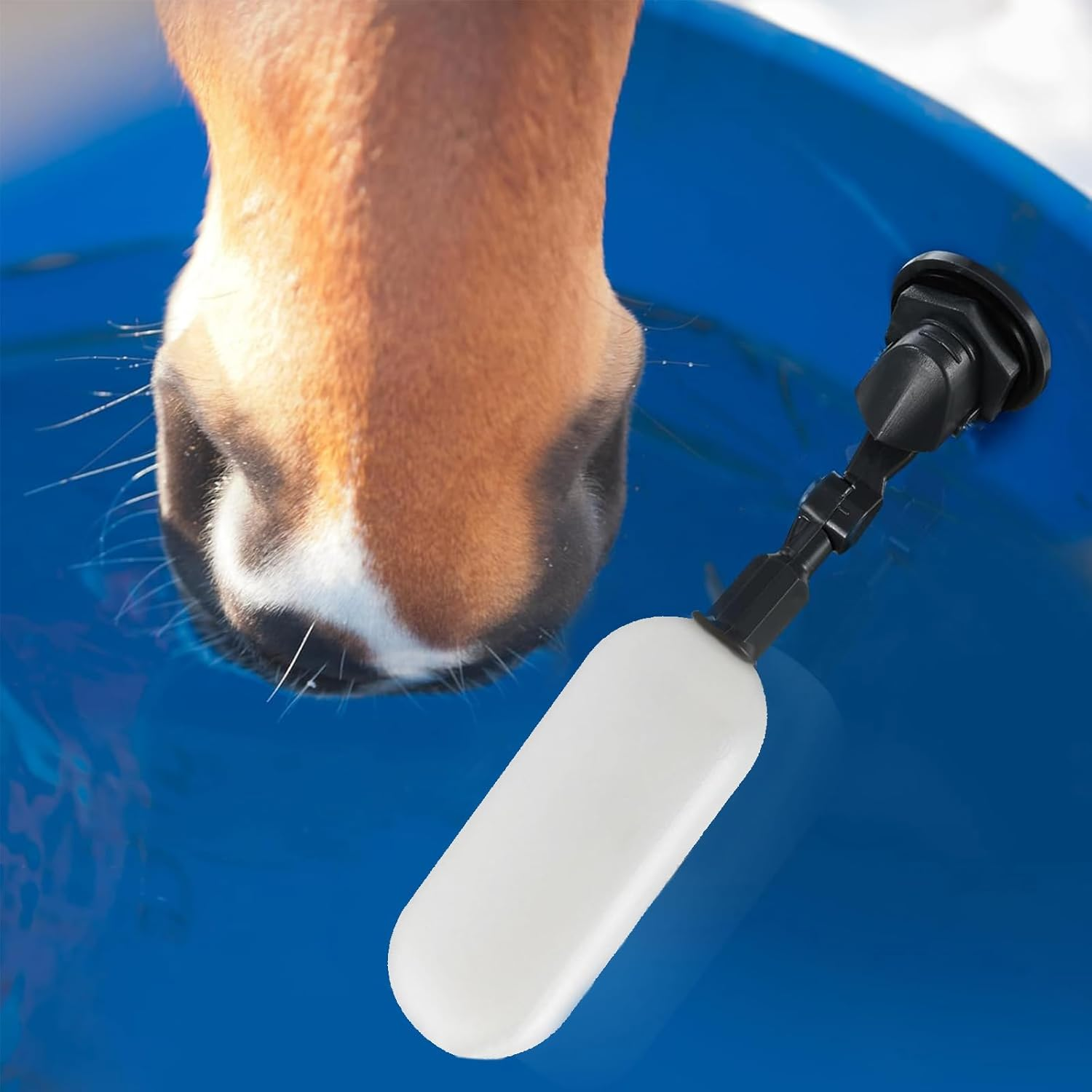 3 Pcs Float Valve Set, 1/2 in (1.27 CM) Water Supply Pipe Float Valve with Adjustable Arm, Automatic Water Level Control for Pools, Aquariums, and Livestock Drinking Troughs