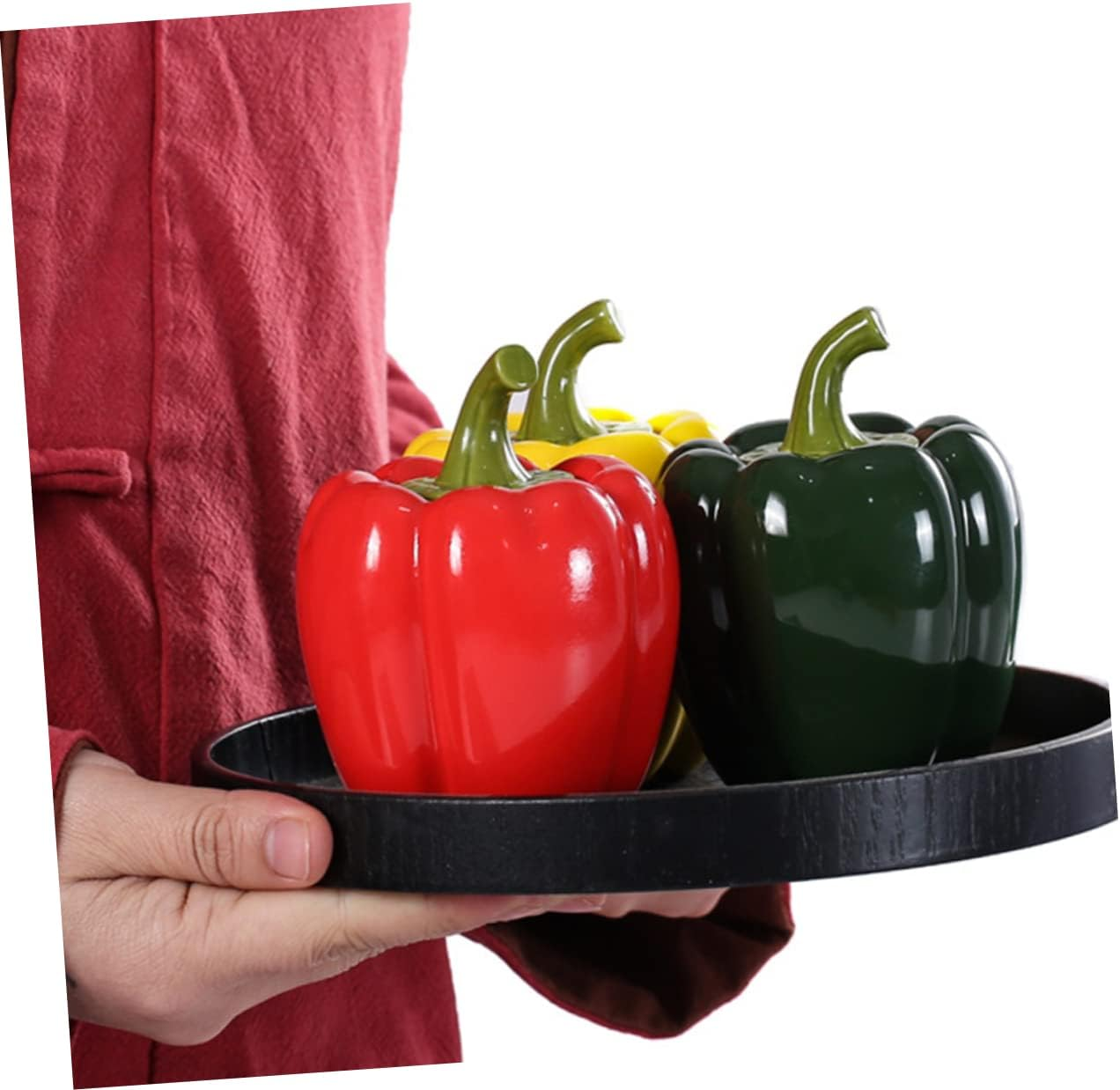 BRIGHTFUFU Ceramic Tea Sealed Jar Storage Jar Airtight Canister for Home Organization image number 6