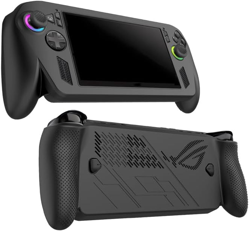 JOYSOG Silicone Case for ROG Xbox Ally/For Xbox Ally X Gaming Handheld Non-Slip Protective Sleeve Cover (Pink)