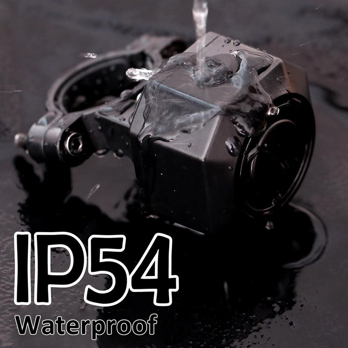 Meichoon Bike Alarm Rechargeable Wireless Vibration Motion Sensor Waterproof with Remote Control Anti-Theft Burglar System 110Db for Bicycle Motorcycle Scooter Vehicle Trailer Car image number 1