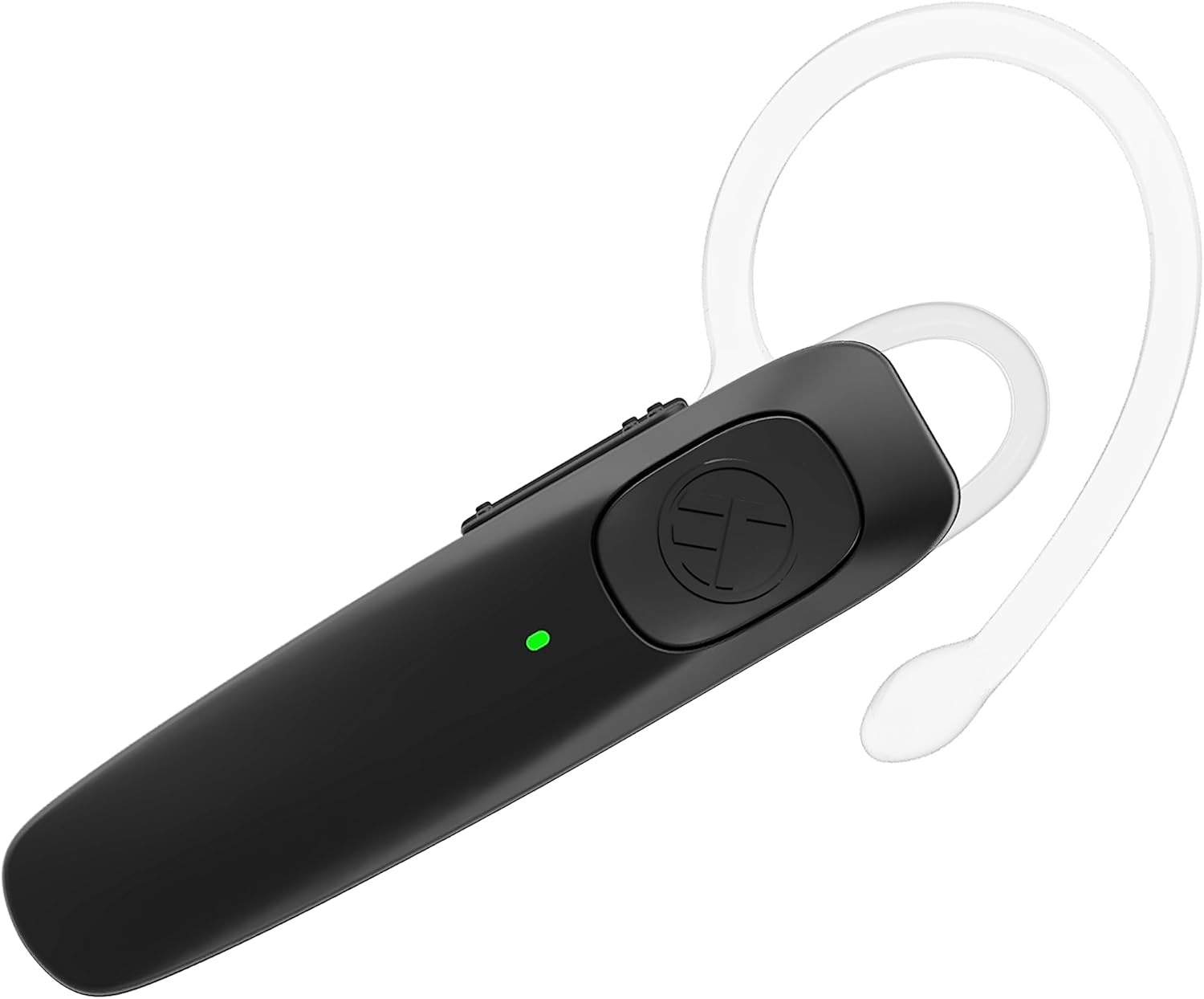 TELLUR VOX 155 Bluetooth Headset, Handsfree Earpiece USB-C, Multipoint Two Simultaneous Devices, HD Voice Two Microphones for Noise Suppression, 360&deg; Hook for Right or Left image number 3