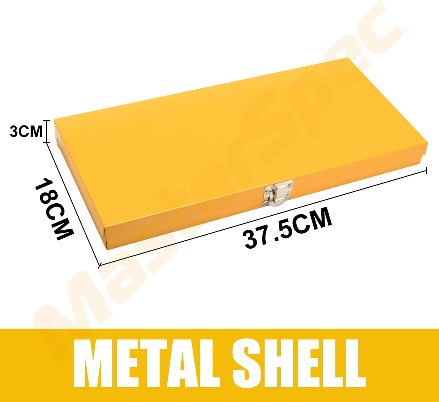 Masterspec 138Pcs Thread Repair Kit HSS Helicoil Stripped Rethread Drill Bits Garage Recoil Repairing Tool Set Metric M5/M6/M8/M10/M12 image number 5