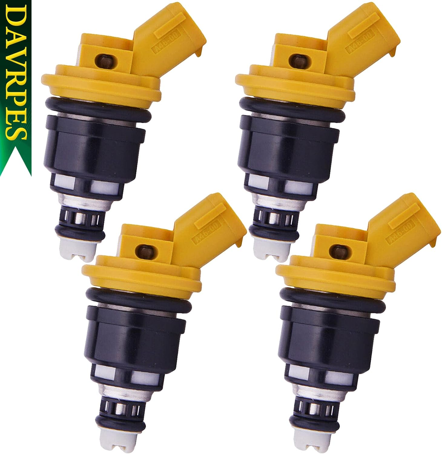DAVRPES 4Pcs 16600-AA170 Fuel Injector Fuel Spray Nozzle Engine for Subaru Baja Impreza WRX STI 04-06, Forester 04-05, Legacy GT Outback XT 05-06 Replace#16600Aa170 image number 5