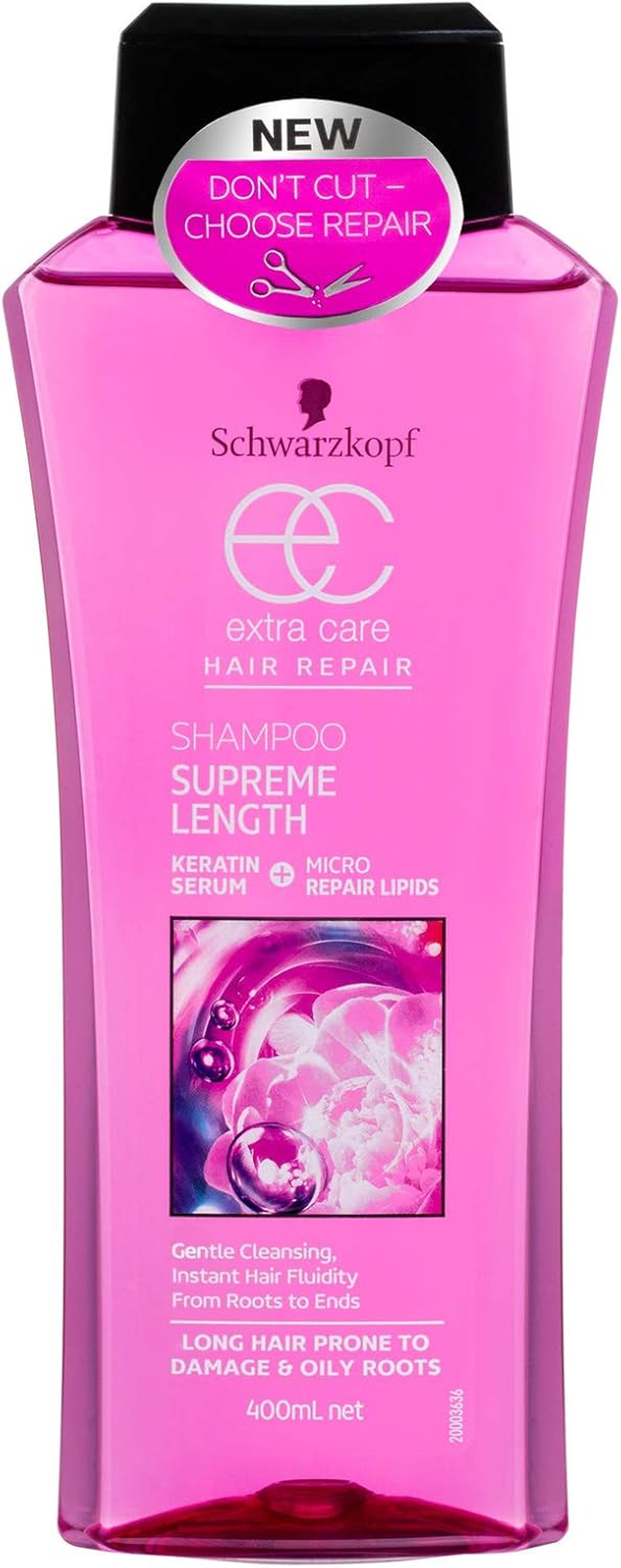 Schwarzkopf Extra Care Supreme Length Shampoo 400Ml image number 1